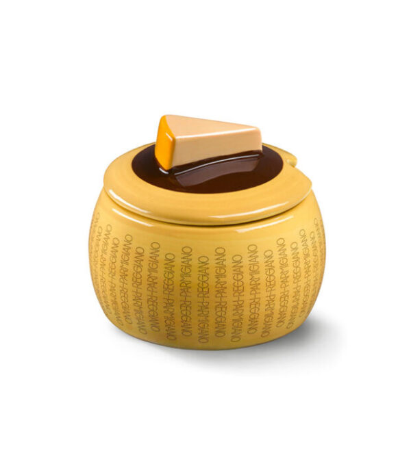 Formaggiera mini Parmigiano Reggiano in ceramica